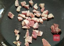 花菜炒肉的做法图解4