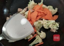 花菜炒肉的做法图解7