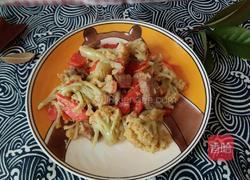 花菜炒肉的做法图解8