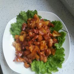 菠萝鸡丁的做法[图]