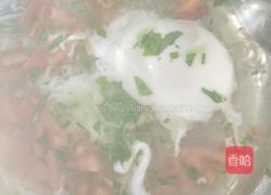 西红柿小白菜鸡蛋面的做法图解4