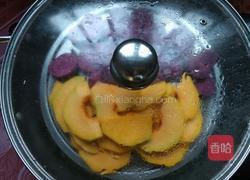 紫薯南瓜花卷的做法图解5