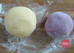 紫薯南瓜花卷的做法图解17