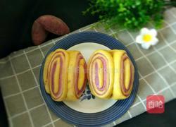 紫薯南瓜花卷的做法图解28