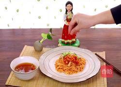 韩式辣白菜拌面的做法图解9