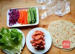 低脂鸡肉卷的做法图解4