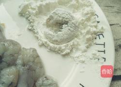 面包糠虾仁的做法图解4