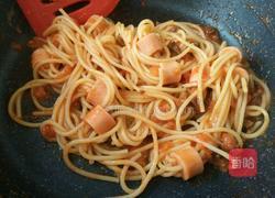 茄汁牛肉穿肠意面的做法图解12