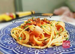 茄汁牛肉穿肠意面的做法图解15