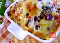 香肠芝士焗饭的做法图解10