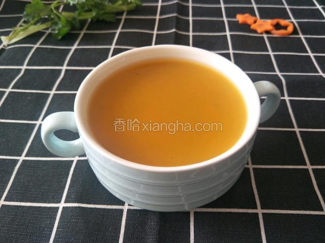 胡萝卜南米粉糊（7个月宝宝辅食）