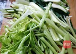 芹菜蒜苗炒腊肉的做法图解4