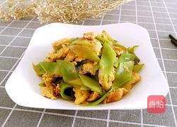 莴苣炒鸡蛋的做法图解8