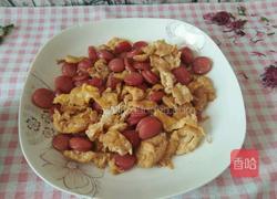 热狗炒鸡蛋的做法图解7