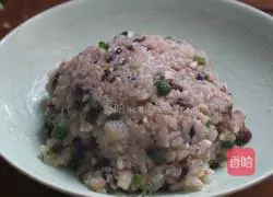 Illustration of how to make fried potato multigrain rice balls 6