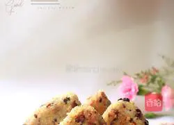 Illustration of how to make fried potato and multigrain rice balls 12