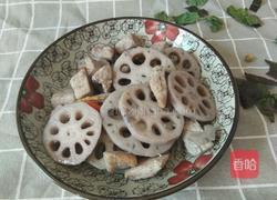 莲藕炒肉的做法图解6