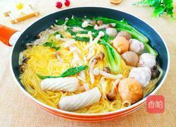 玉米面鱼丸菌汤的做法图解15