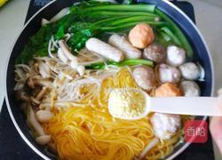 玉米面鱼丸菌汤的做法图解13