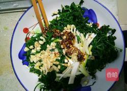 凉拌荠菜的做法图解3