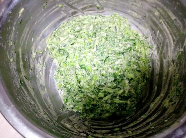 在拌匀