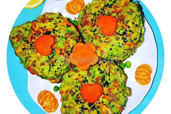 榆钱鹅蛋玉米面煎饼