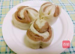 爱心巧克力花卷的做法图解20