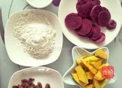 粗粮发糕简单版(9个月宝宝辅食)的做法图解1