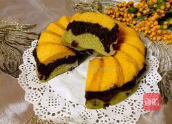 三色发糕的做法图解13