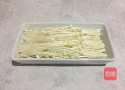 金针菇蒸虾的做法图解4