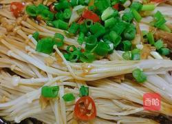 蒜蓉金针菇的做法图解4