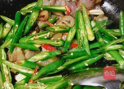 青椒炒腊肉的做法图解7