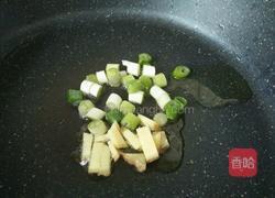 莴苣叶鲜虾米汤的做法图解4