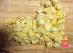 菠萝新吃法~果单皮糯米菠萝饭的做法图解7