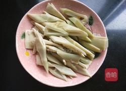 春笋炒腊肠的做法图解4