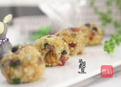 荞麦饭团的做法图解1