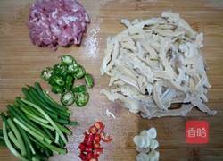 笋干炒肉的做法图解5