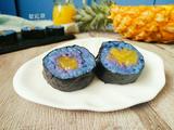 蝶豆花菠萝寿司的做法[图]