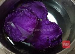冰草紫甘蓝蔬菜沙拉的做法图解2