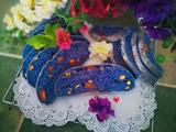 紫蝶花星空面包的做法[图]
