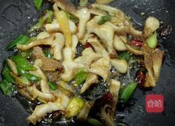 毛肚炒蒜苗的做法图解5