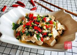 小葱拌豆腐的做法图解1