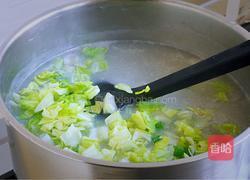皮蛋生菜瘦肉粥的做法图解13