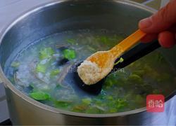 皮蛋生菜瘦肉粥的做法图解14