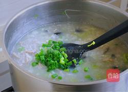 皮蛋生菜瘦肉粥的做法图解17