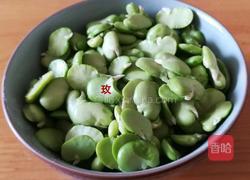  腊肠蚕豆的做法图解4