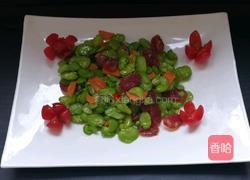  腊肠蚕豆的做法图解12