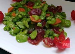  腊肠蚕豆的做法图解13