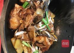 姜葱砂锅鱼头煲的做法图解4