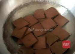 韭菜炒鸭血的做法图解5